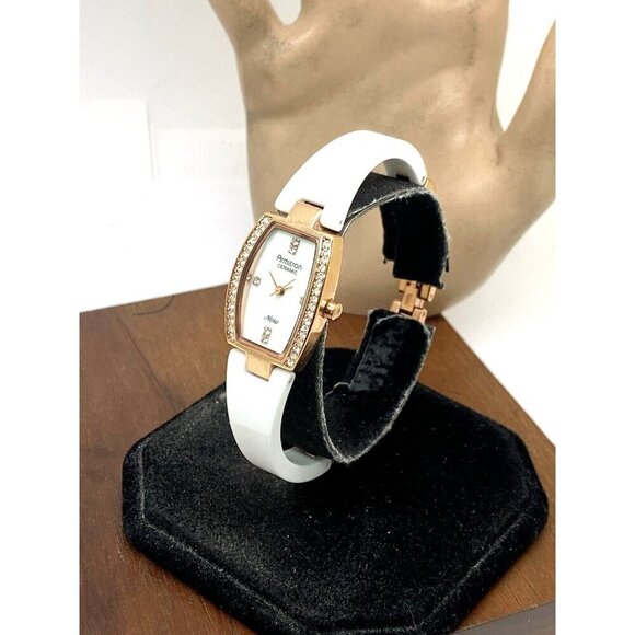 Armitron Women\'s Watch 75/5143 Quartz White Ceramic Rose Gold Stainless Steel main image 5